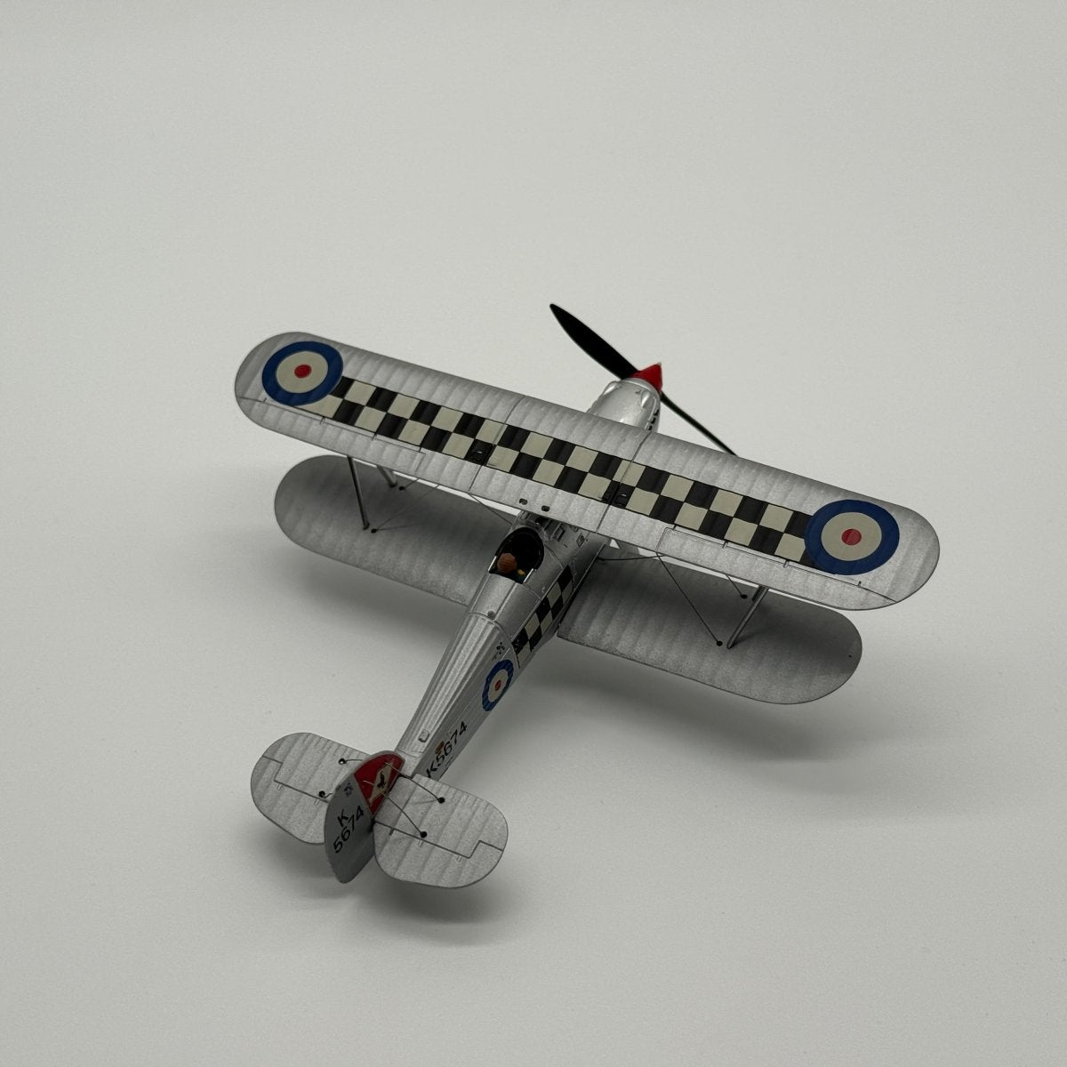 Corgi Aviation AA27301 1:72 Hawker Fury Mk I Historic Aircraft K5674 - Corgi