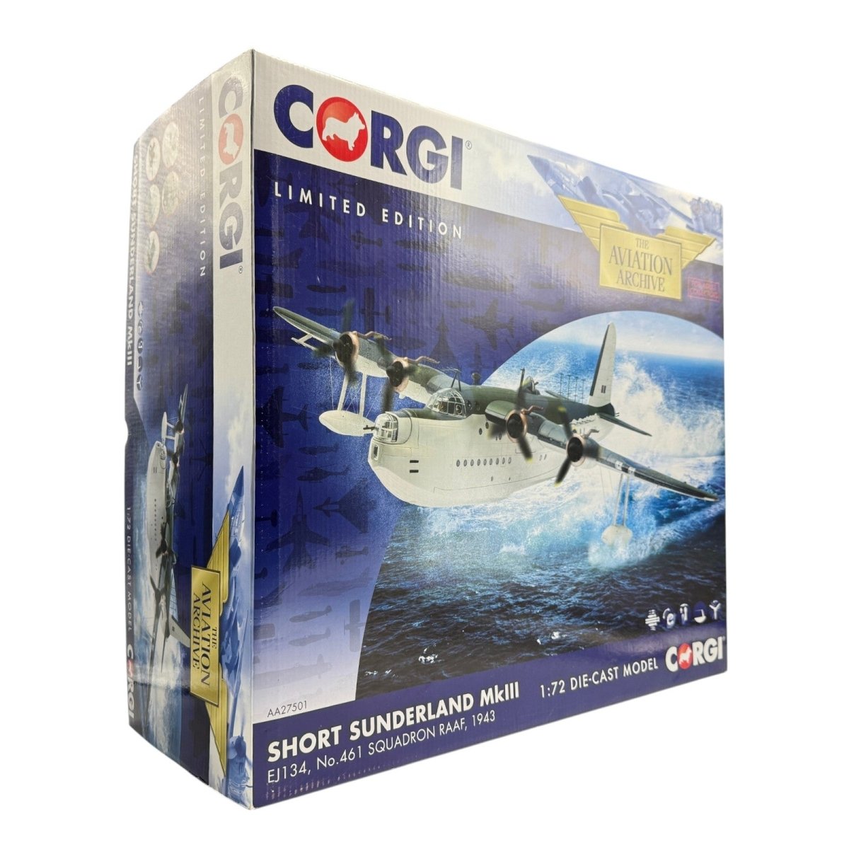 Corgi Aviation AA27501 1:72 Sunderland Mk III EJ134 - Corgi