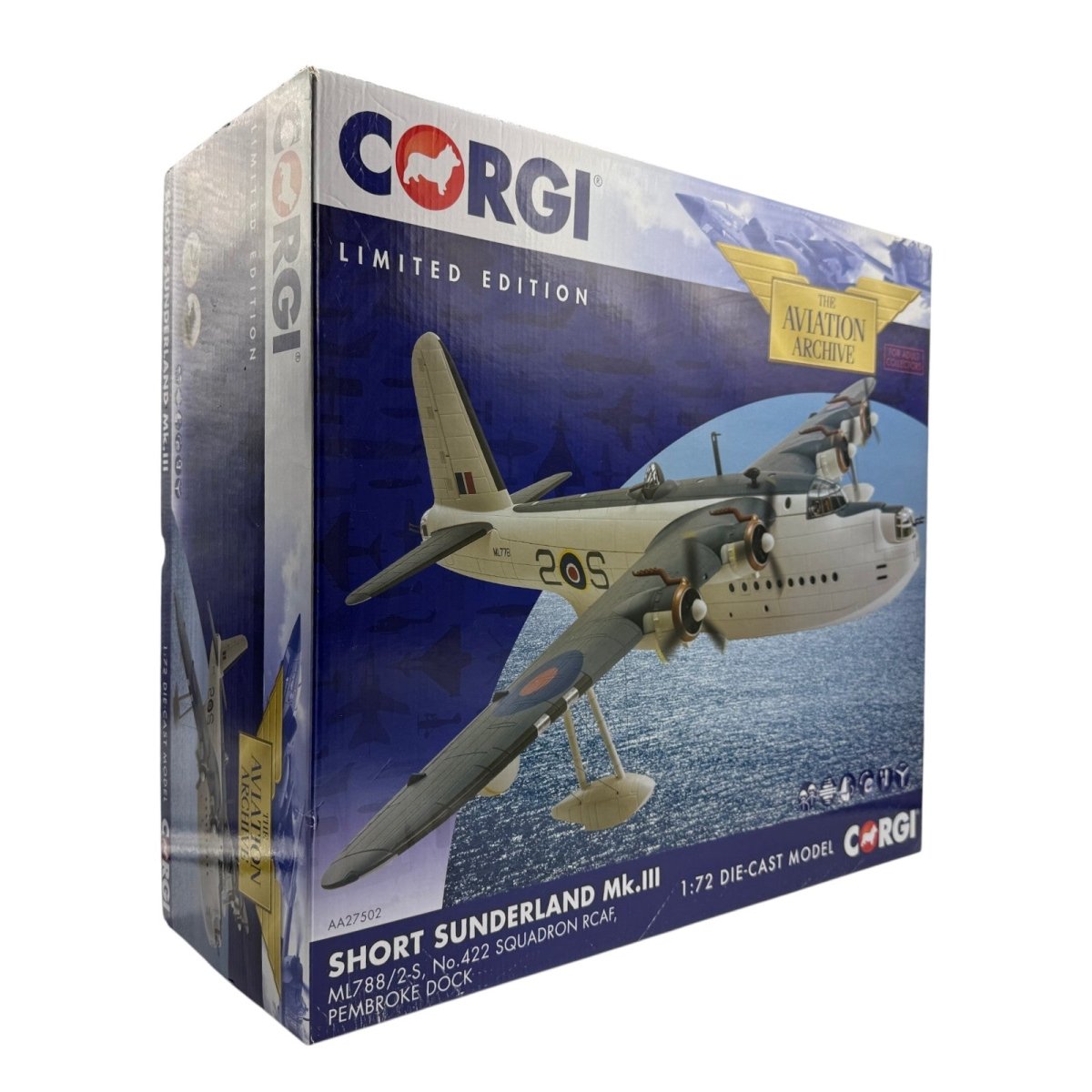 Corgi Aviation AA27502 1:72 Short Sunderland Mk III RCAF No.422 Sqn - Corgi