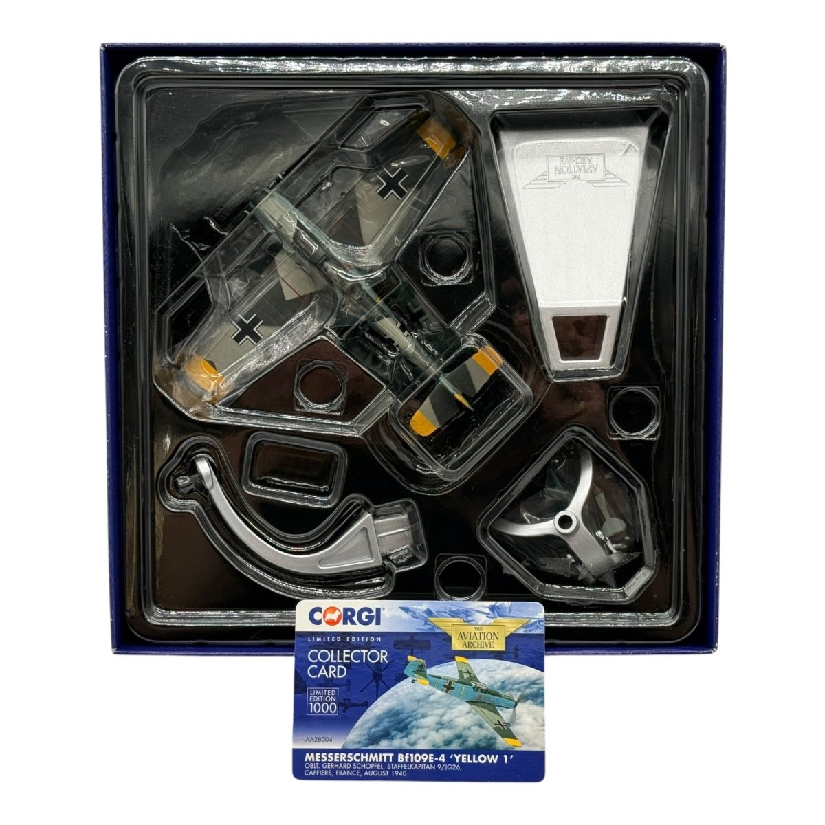 Corgi Aviation AA28004 1:72 Messerschmitt Bf 109E Yellow 1 JG 26 BoB 1940 - Corgi