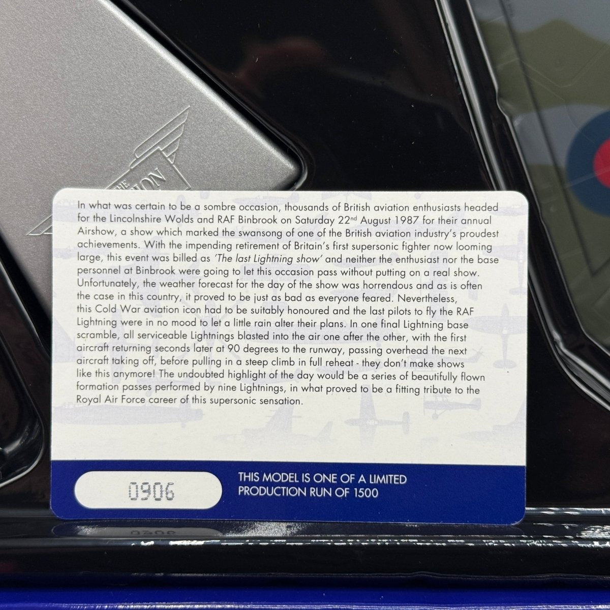 Corgi Aviation AA28403 1:48 English Electric Lightning F.Mk 6 RAF No.11 Sqn - Corgi