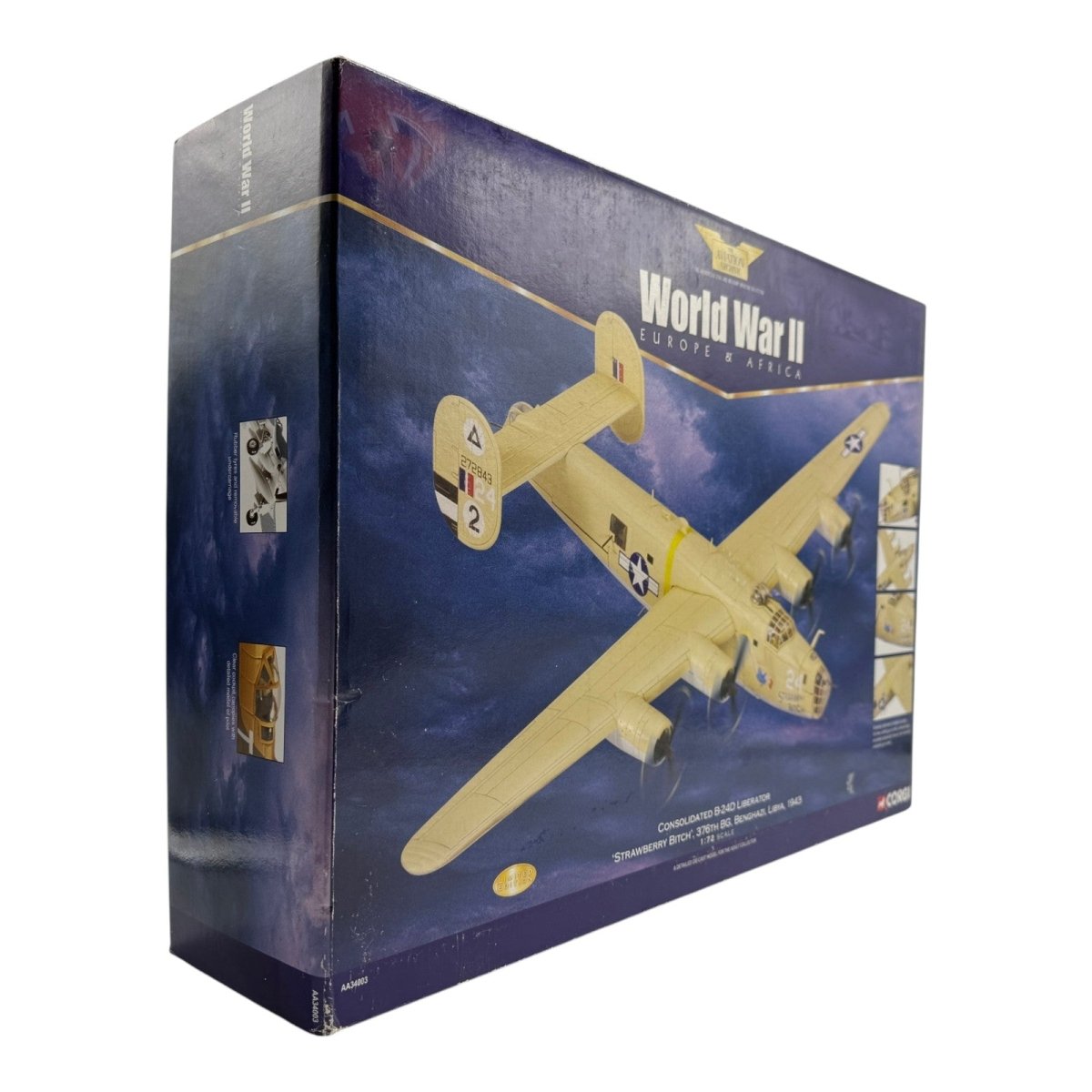 Corgi Aviation AA34003 1:72 B - 24D Liberator 'Strawberry Bitch' - Corgi