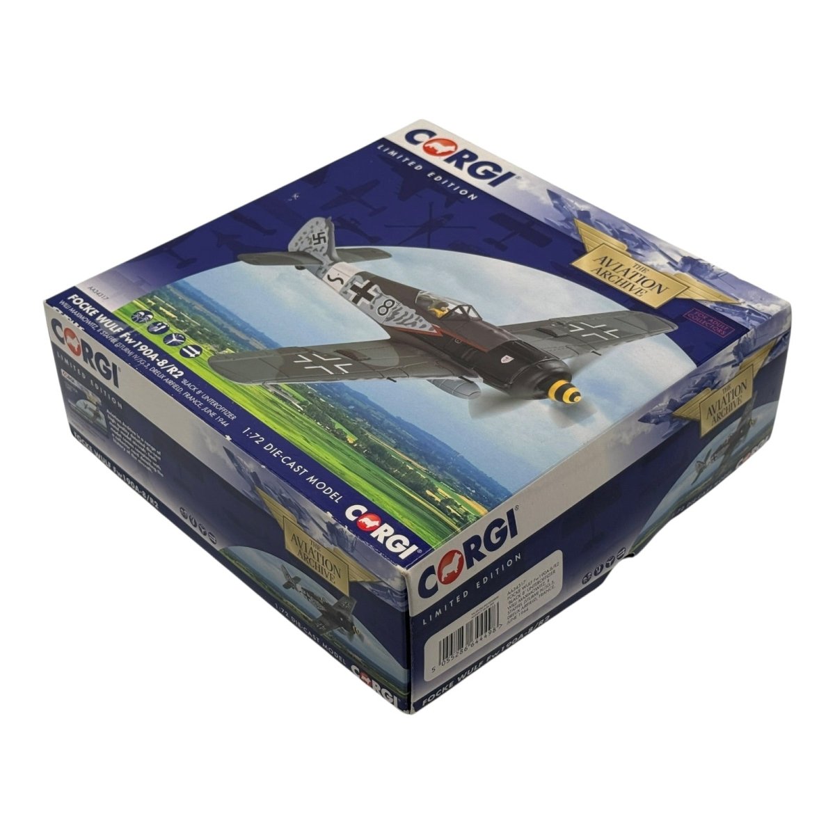 Corgi Aviation AA34317 1:72 Fw 190A Black 8 JG 3 Willi Maximowitz 1944 - Corgi