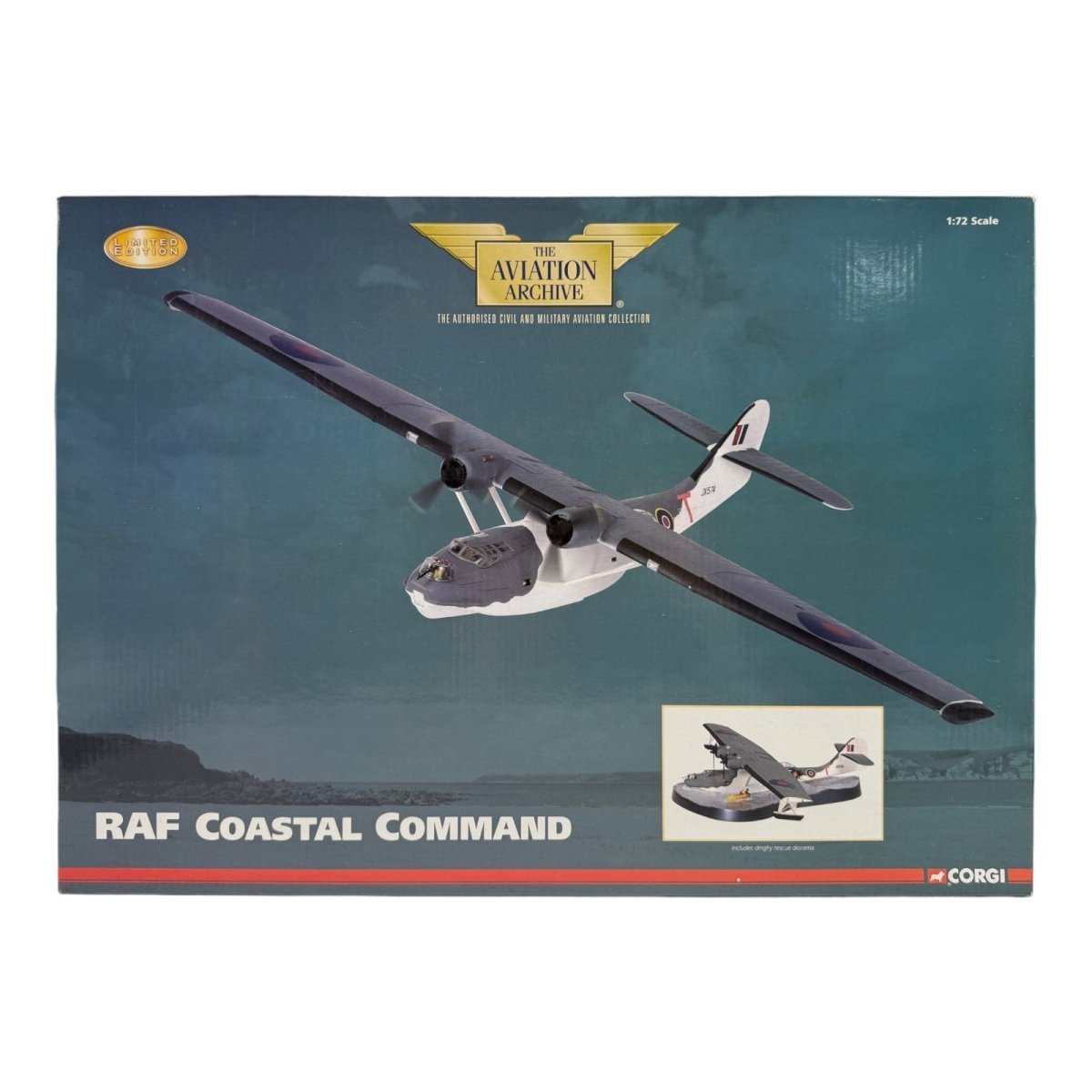 Corgi Aviation AA36103 1:72 Catalina Mk IVA Rescue Diorama - Corgi
