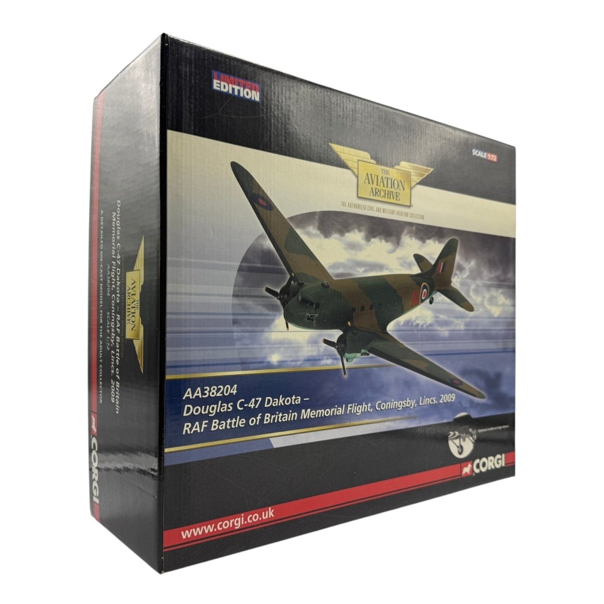 Corgi Aviation AA38204 1:72 Douglas C - 47 Skytrain RAF No.267 Pegasus Sqn - Corgi