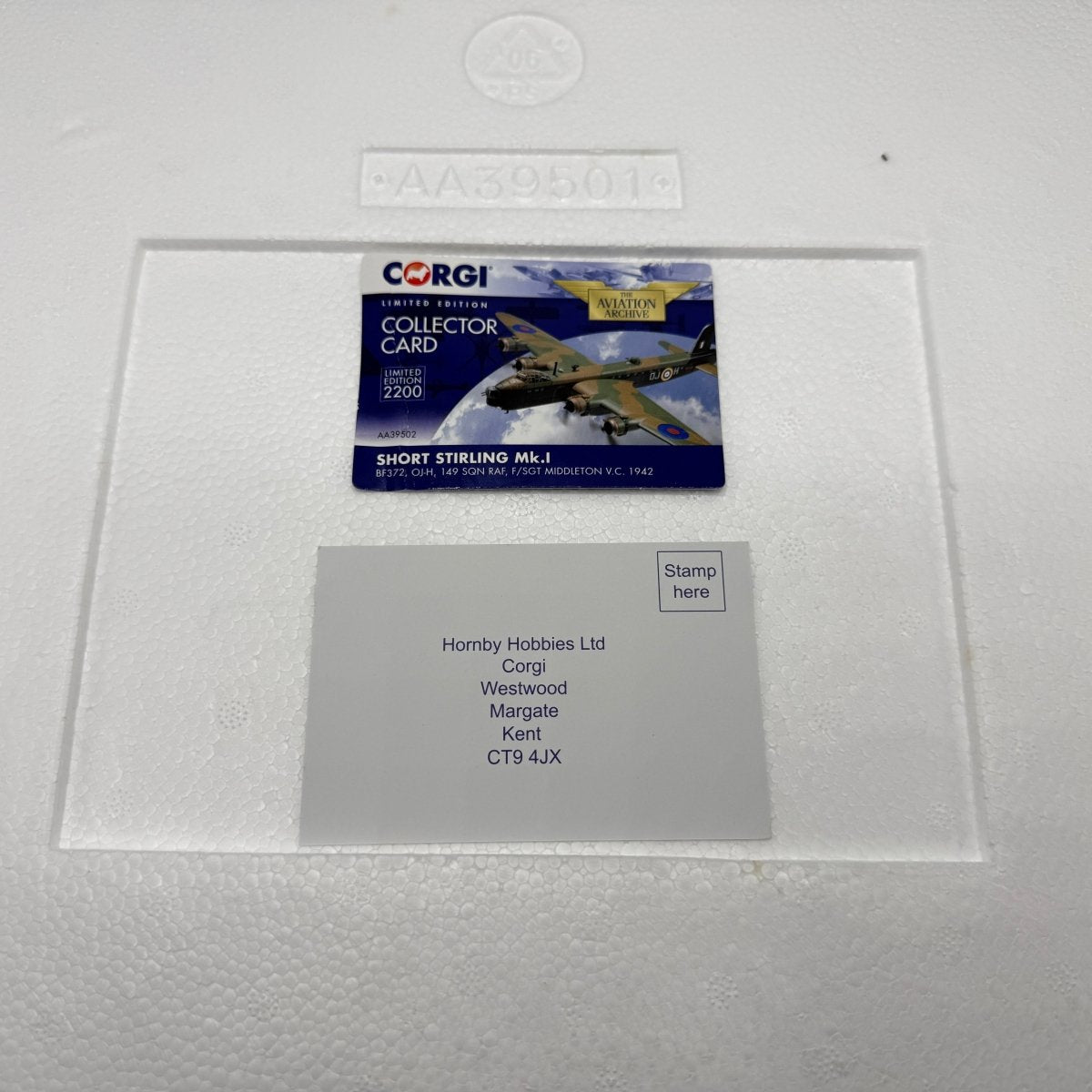 Corgi Aviation AA39502 1:72 Short Stirling B.Mk I RAF No.149 Sqn BF372 - Corgi