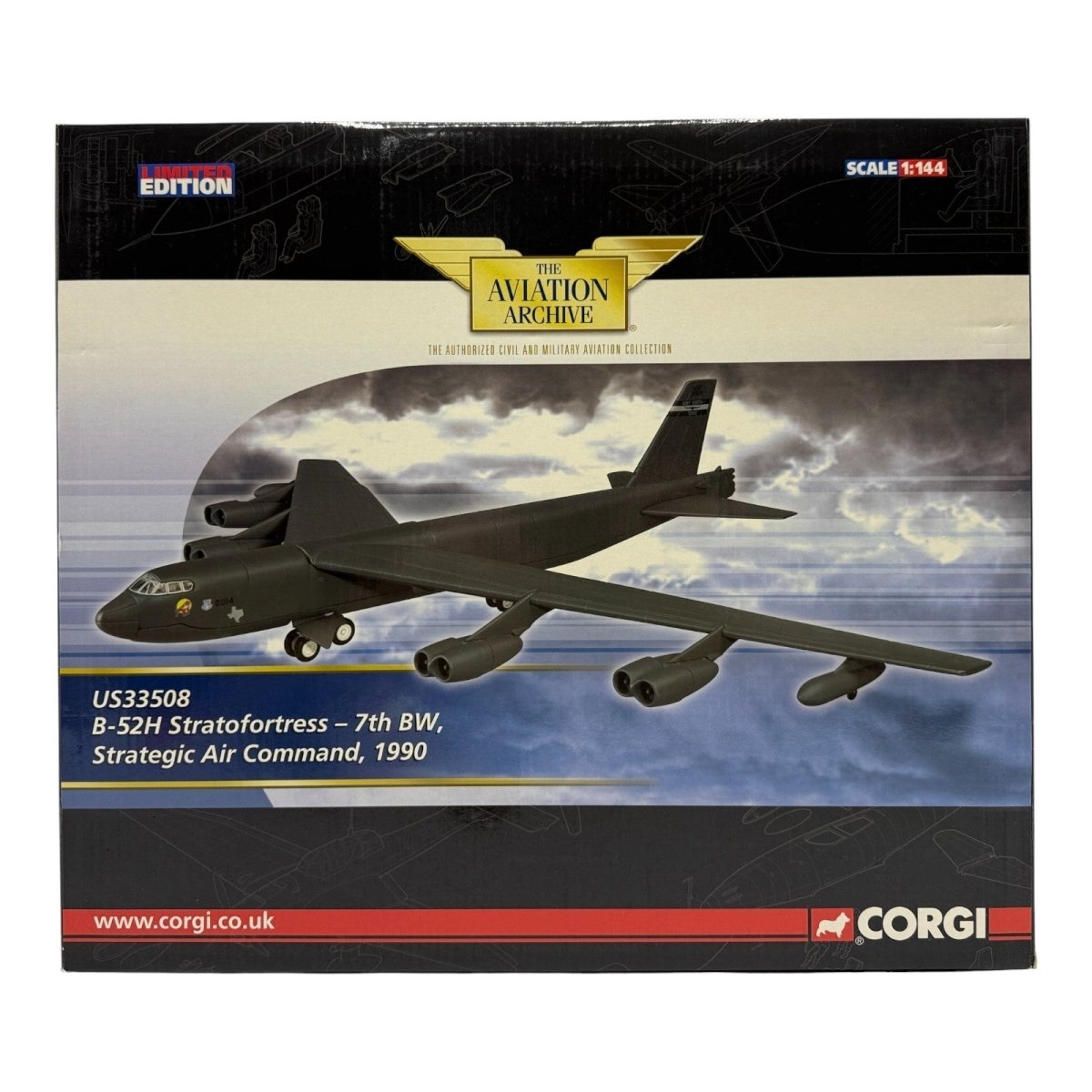Corgi Aviation Archive 1:144 US33508 B - 52H Stratofortress 7th BW - Corgi
