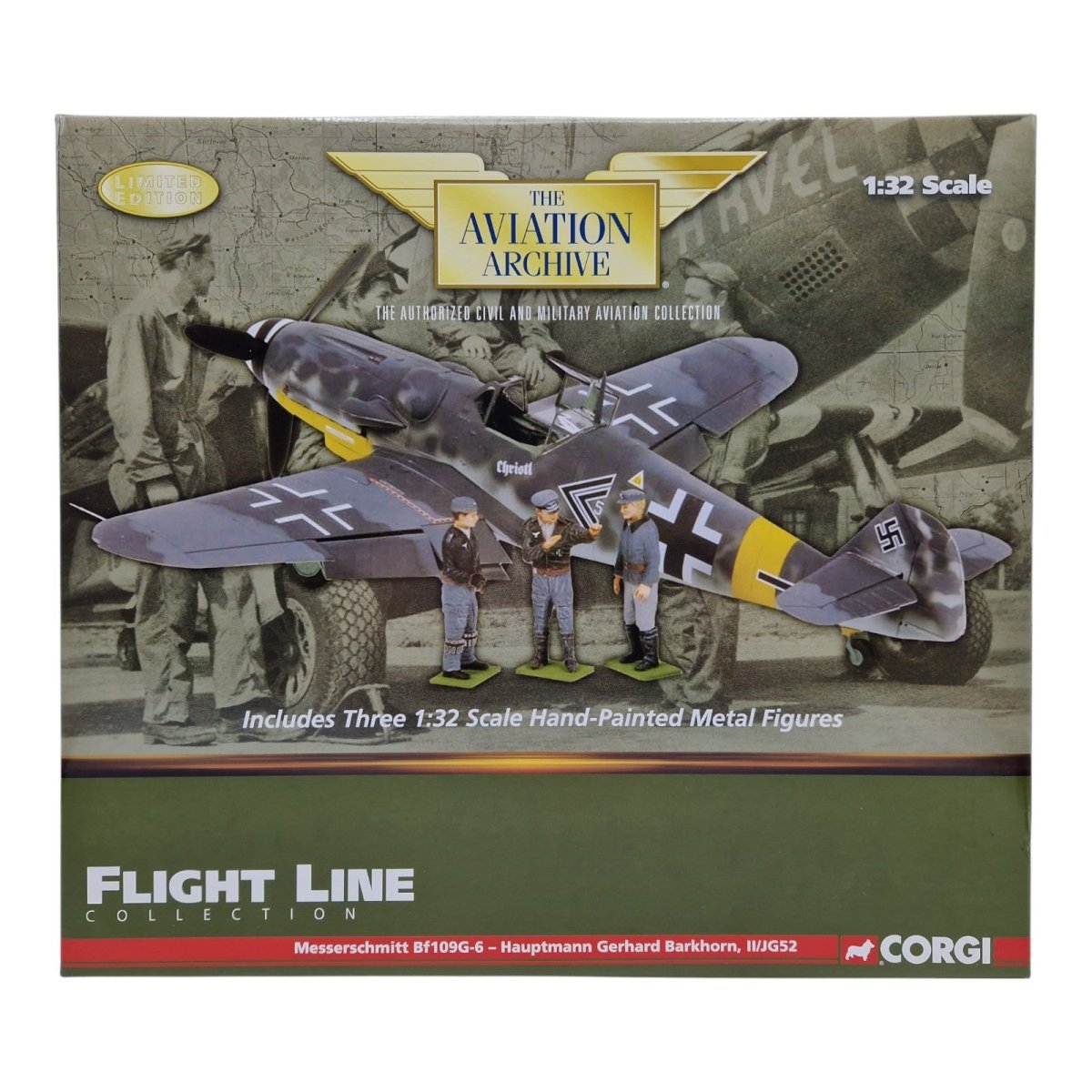 Corgi Aviation Archive 1:32 BF109 - G, Luftwaffe II/JG 52 US34903 - Corgi