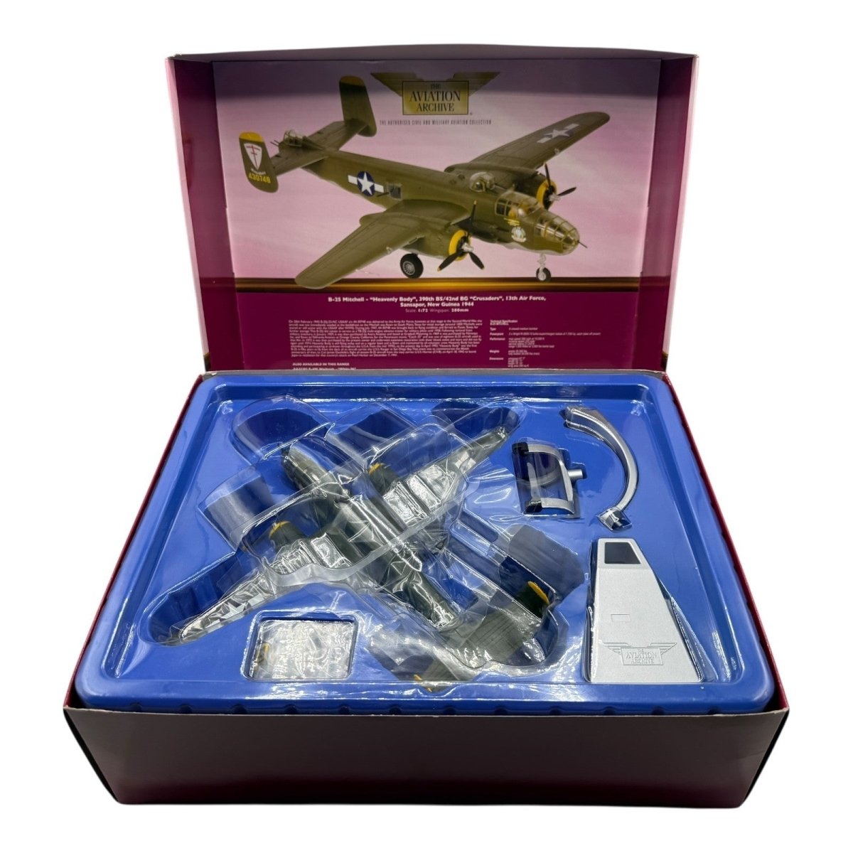 Corgi Aviation Archive 1:72 AA35301 B - 25J Mitchell "Heavenly Body" 42nd BG 1944 - Corgi