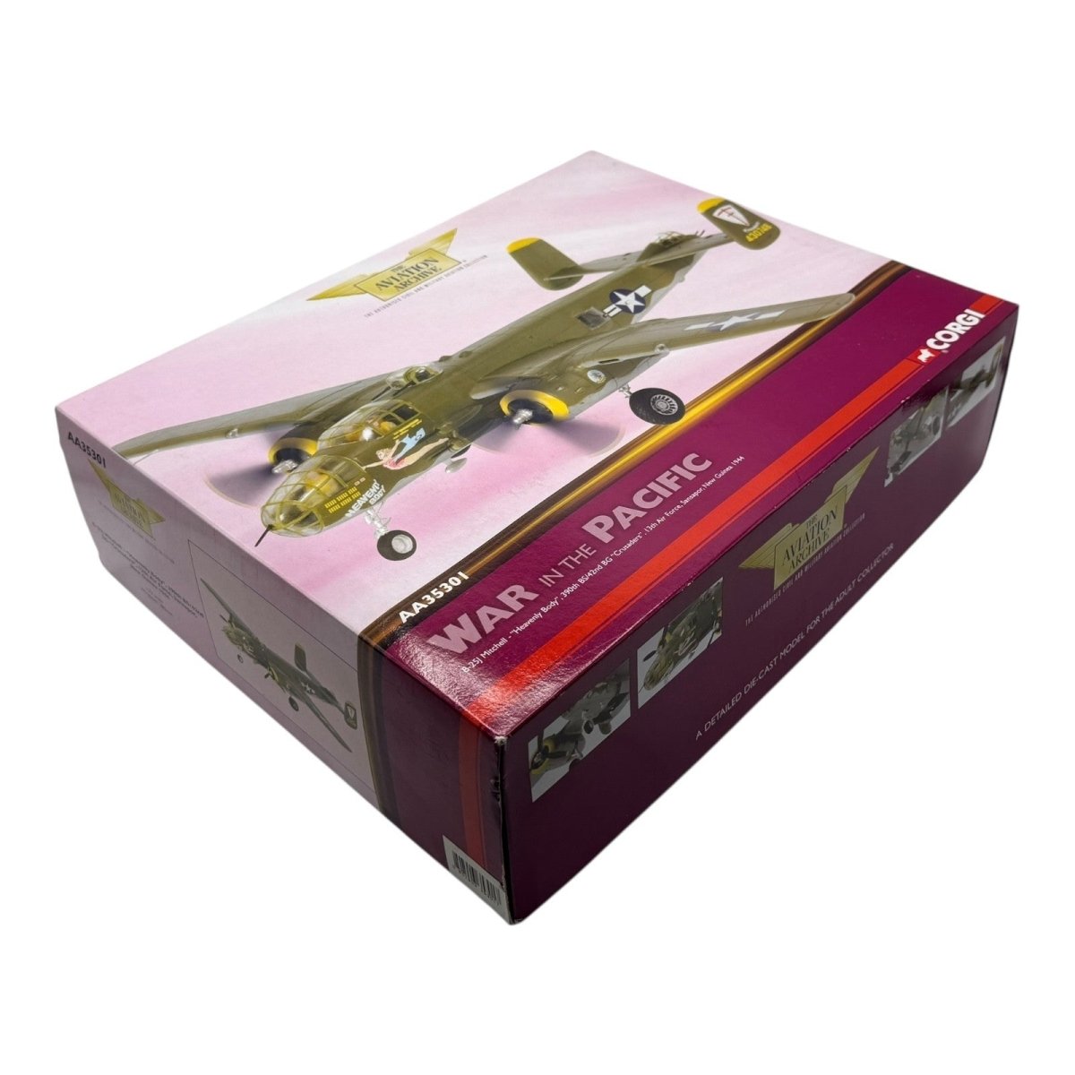 Corgi Aviation Archive 1:72 AA35301 B - 25J Mitchell "Heavenly Body" 42nd BG 1944 - Corgi