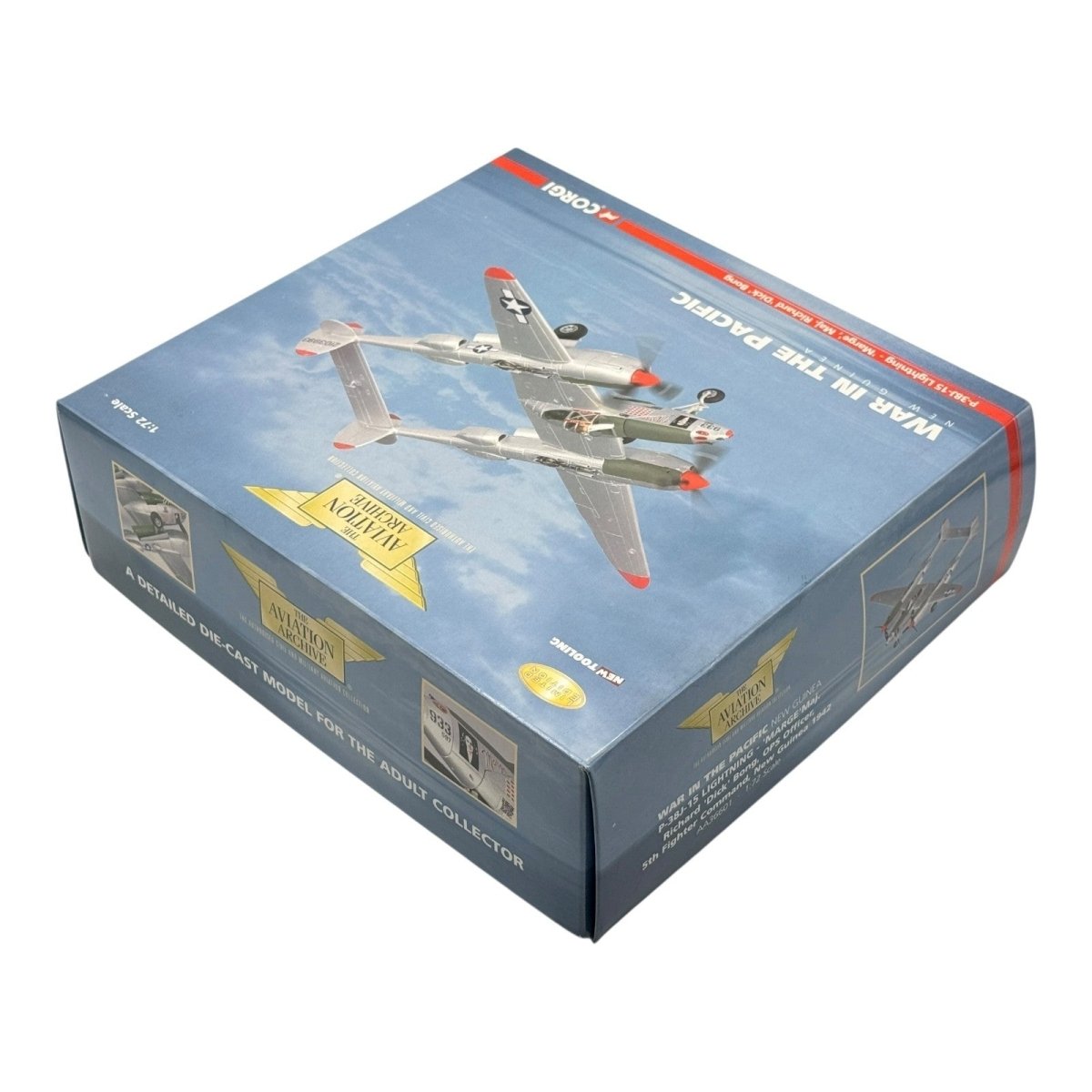 Corgi Aviation Archive 1:72 AA36601 P - 38J Lightning Richard Bong 49th FG 9th FS - Corgi