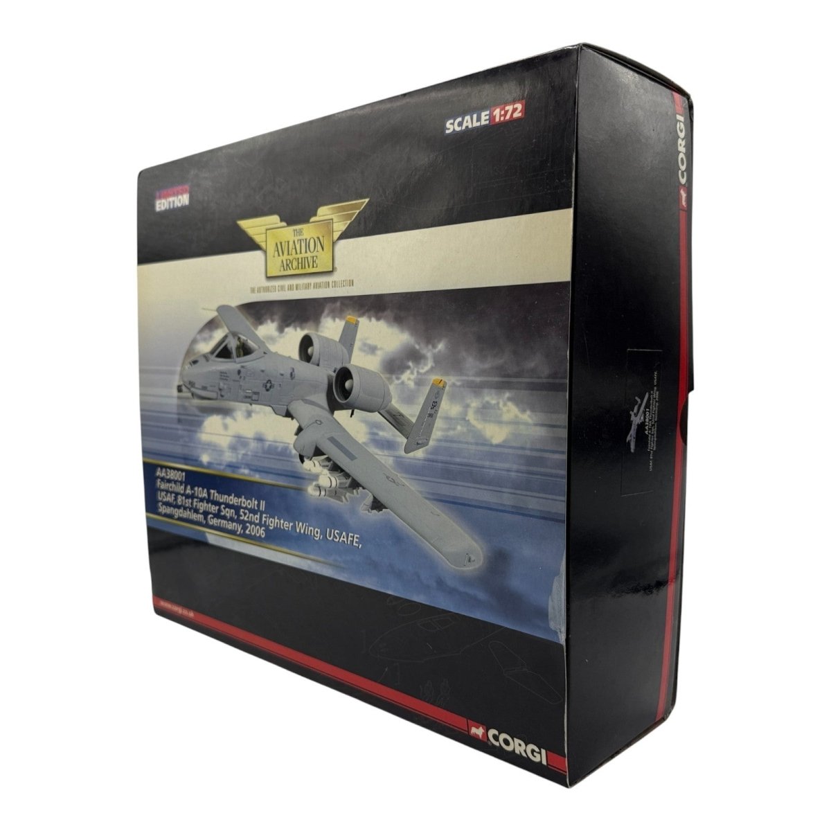 Corgi Aviation Archive 1:72 AA38001 A - 10A Thunderbolt II, 81st Fighter Sqn, USAF - Corgi