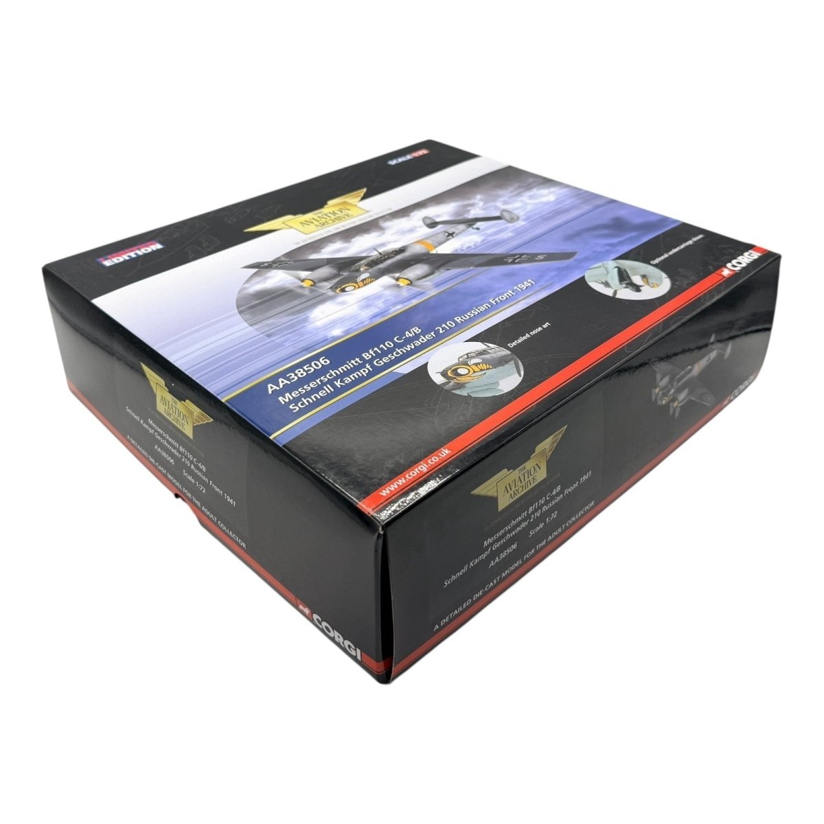 Corgi Aviation Archive 1:72 AA38506 Bf110 C - 4/B SKG210 Russian Front 1941 - Corgi