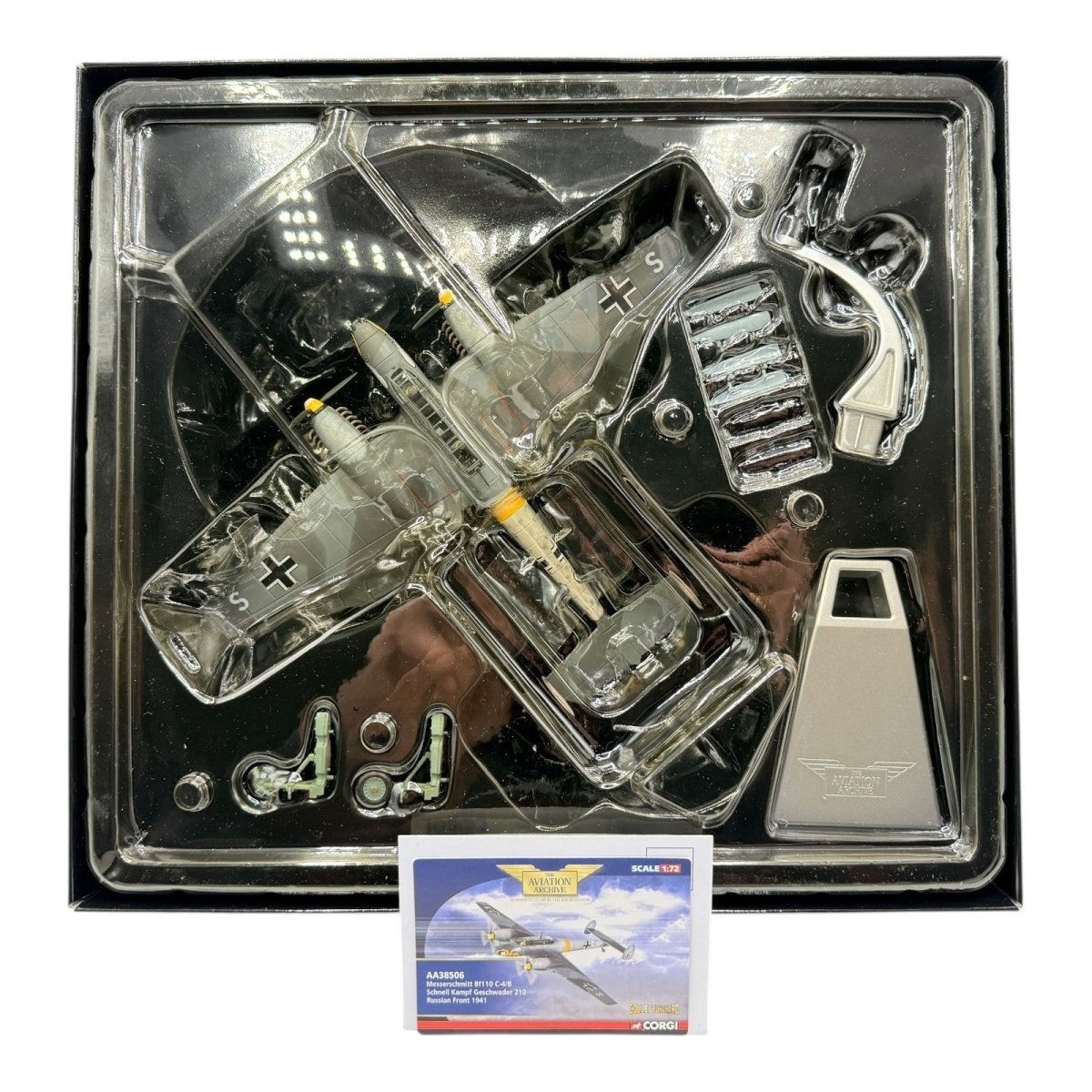 Corgi Aviation Archive 1:72 AA38506 Bf110 C - 4/B SKG210 Russian Front 1941 - Corgi