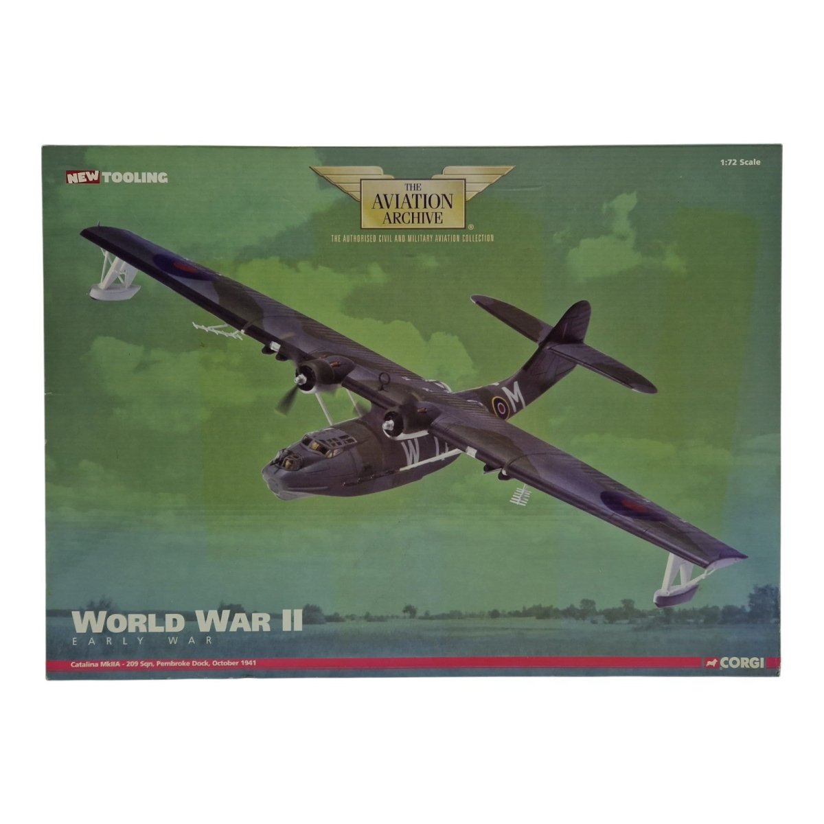 Corgi Aviation Archive 1:72 Catalina, 209 Sqn, Pembroke Dock AA36101 - Corgi
