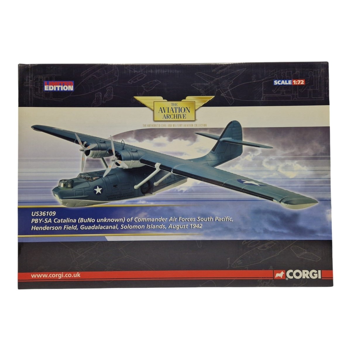 Corgi Aviation Archive 1:72 Catalina John S. McCain, Henderson Field US36109 - Corgi