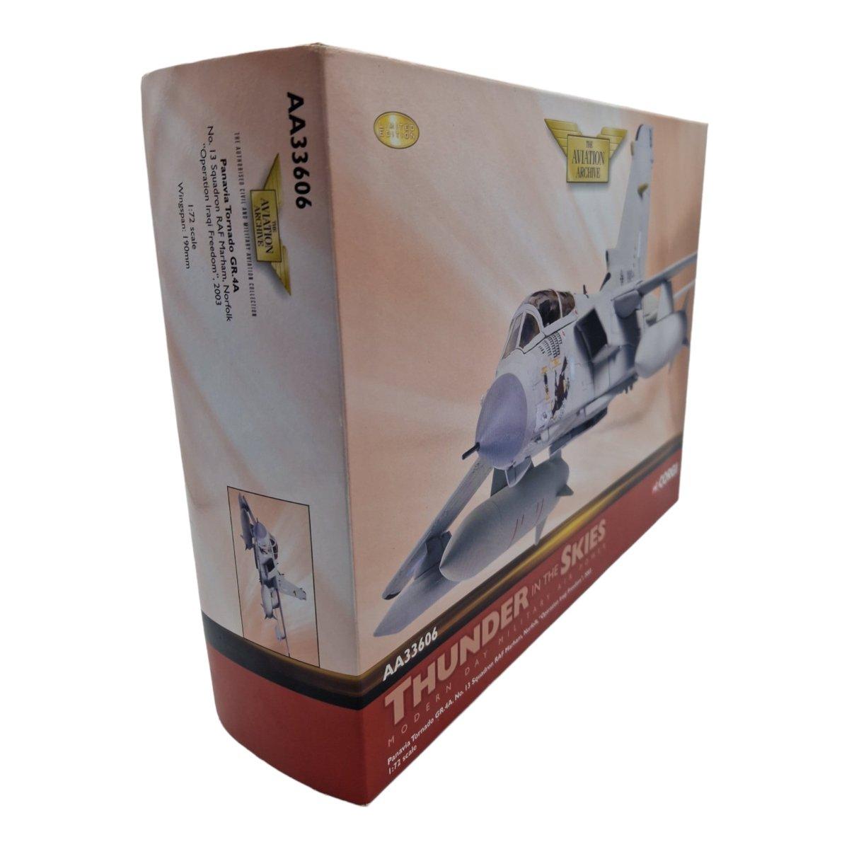 Corgi Aviation Archive 1:72 Panavia Tornado GR.4A.No.13 SQDN, RAF Marham 2003 AA33606 - Corgi