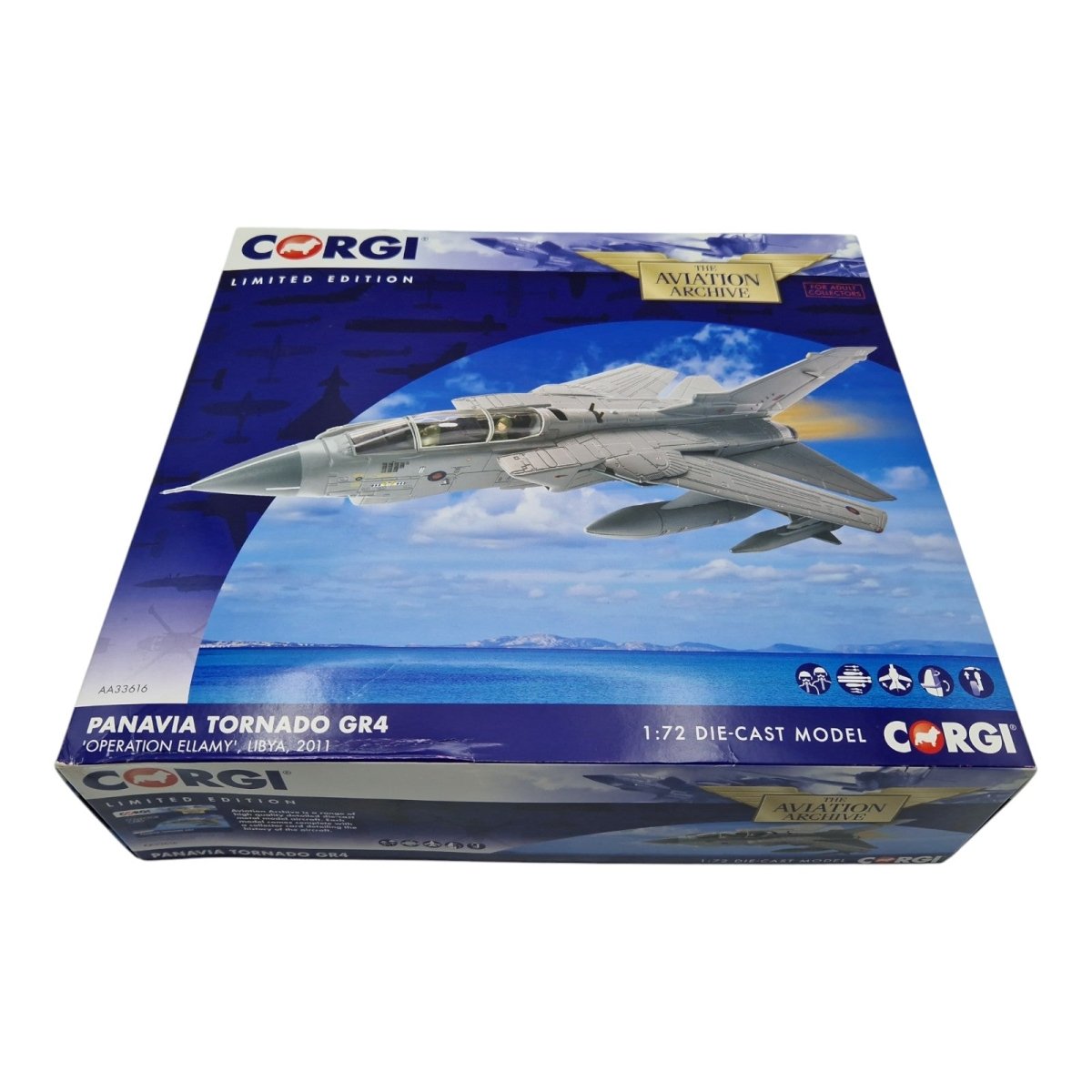 Corgi Aviation Archive 1:72 Tornado GR4 'Operation Ellamy' Libya AA33616 - Corgi