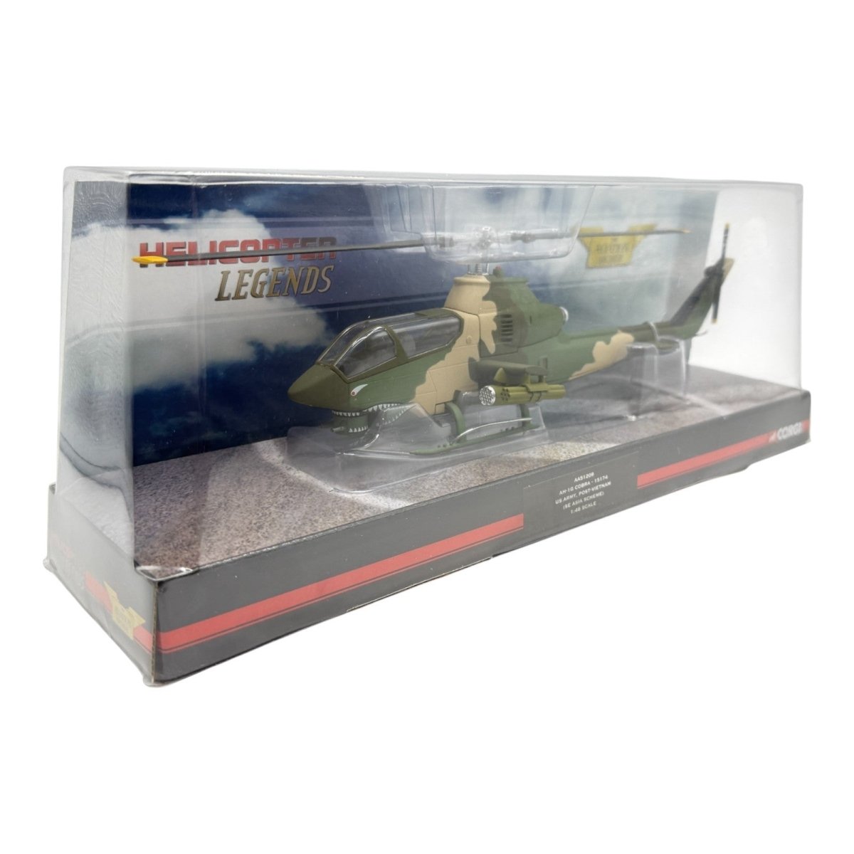 Corgi Aviation Archive AA51209 1:48 AH - 1G Cobra, US Army, Post Vietnam Diecast - Corgi