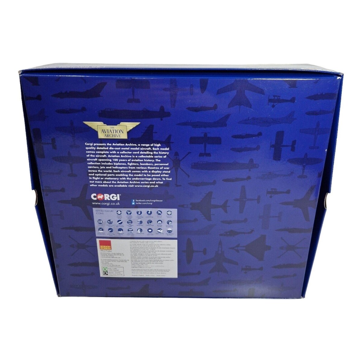 Corgi Aviation Archive 1:72 Panavia Tornado Gr.1 16 Sqn Air Fete 1990 AA33622 - Corgi