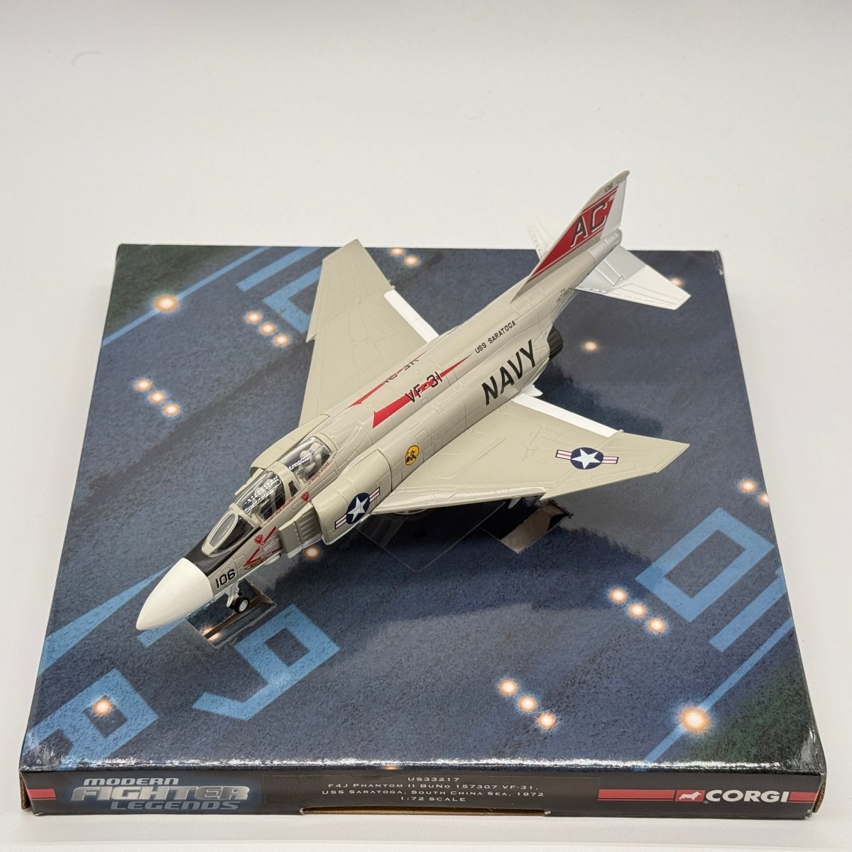 Corgi Aviation US33217 1:72 F - 4J Phantom II VF - 31 AC206 - Corgi