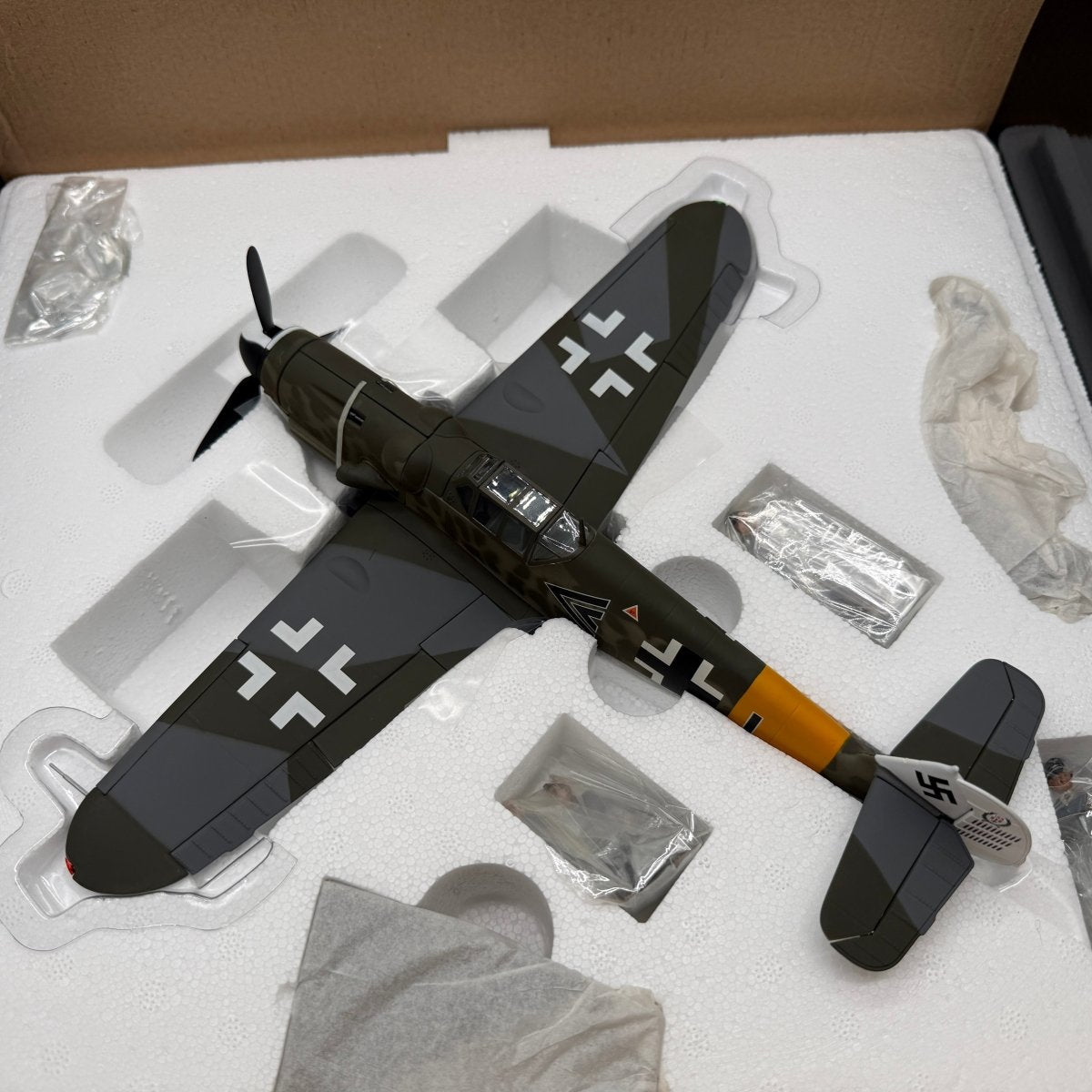 Corgi Aviation US34907 1:32 Messerschmitt Bf 109G Anton Hackl - Corgi