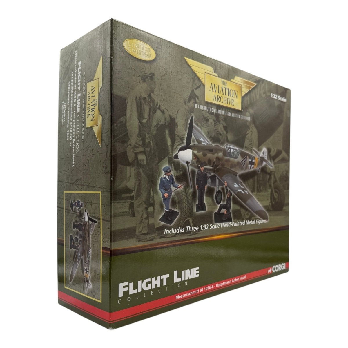 Corgi Aviation US34907 1:32 Messerschmitt Bf 109G Anton Hackl - Corgi