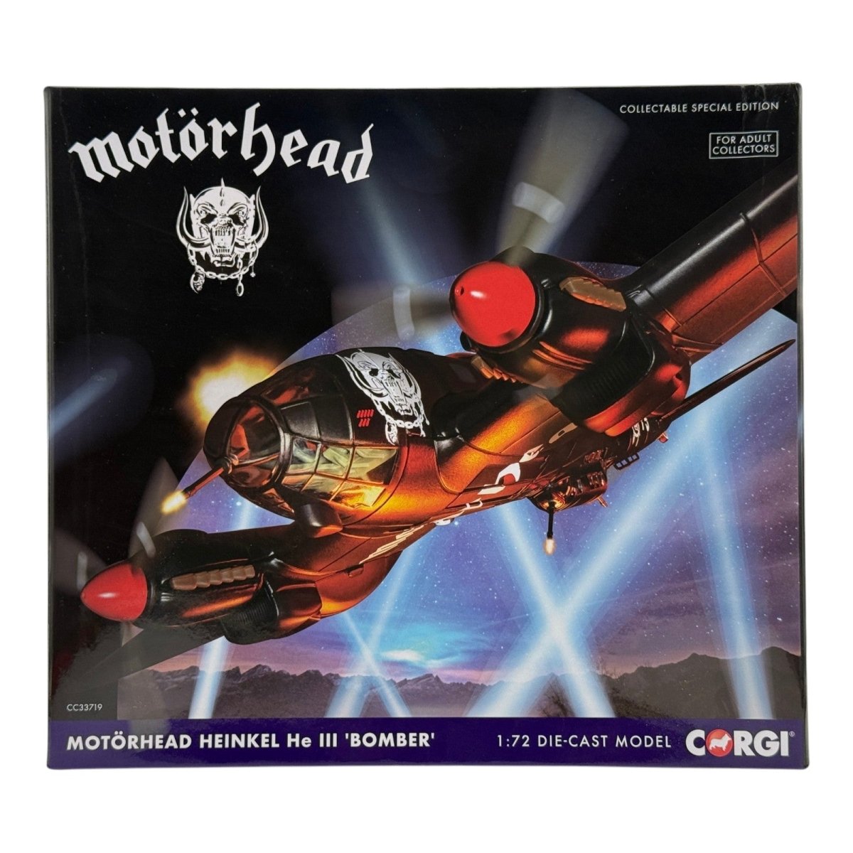Corgi CC33719 1:72 Heinkel He 111 Motorhead Bomber Fantasy Aircraft - Corgi