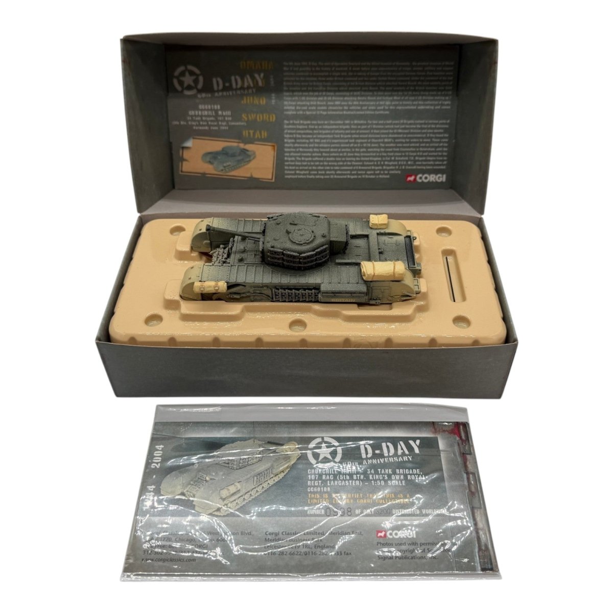 Corgi CC60108 1:50 Harland and Wolff Churchill MkIII British Army Normandy 1944 - Corgi