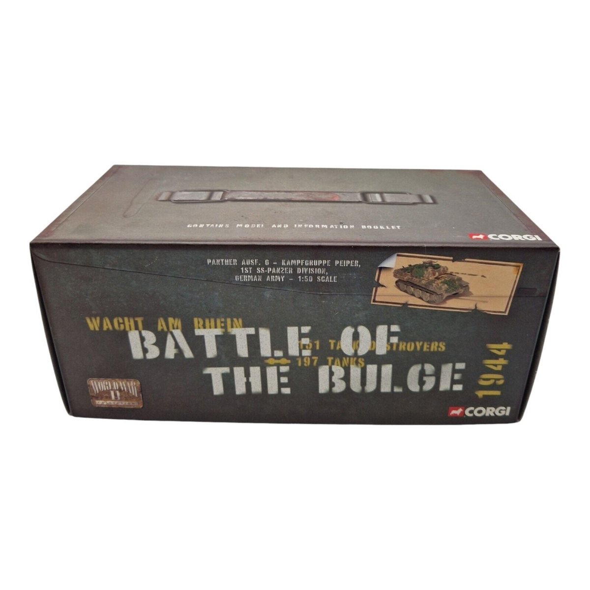 Corgi 1:50 Panther AUSF.G German Army Model Tank Battle Of The Bulge CC60208 - Corgi