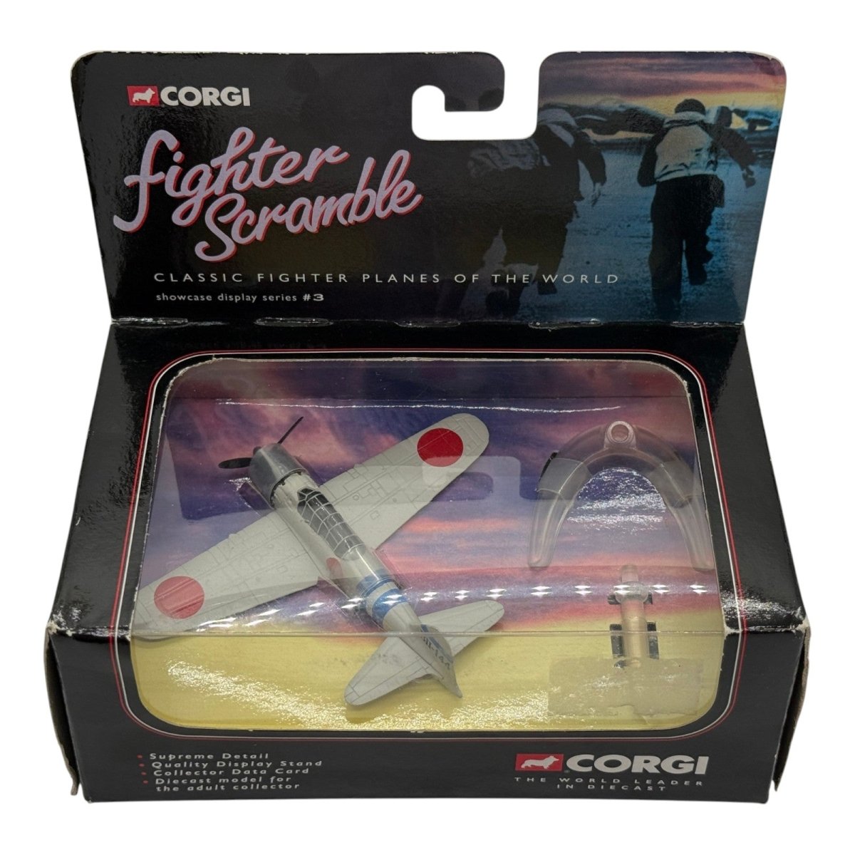 Corgi CS90018 1:120 Mitsubishi A6M Zero-Sen Zeke IJNAS Pearl Harbor 7 December 1941 - Corgi