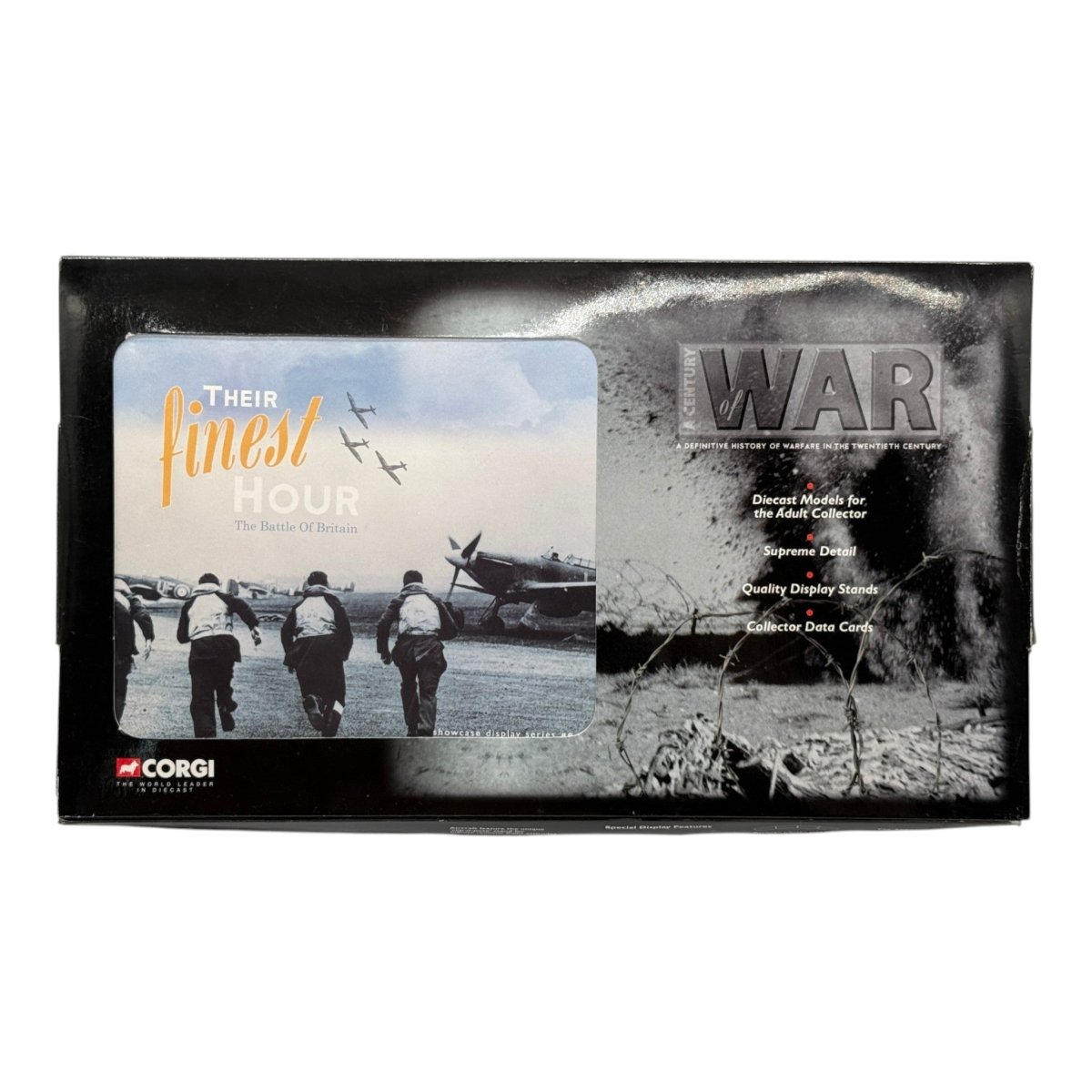 Corgi CS90025 Their Finest Hour Battle of Britain Spitfire Bf 109 AEC Matador Morris Ambulance 4-Piece Set - Corgi