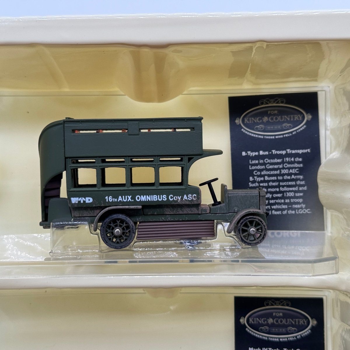 Corgi CS90026 For King and Country Remembering Those Who Fell at the Somme WWI 4-Piece Set - Corgi