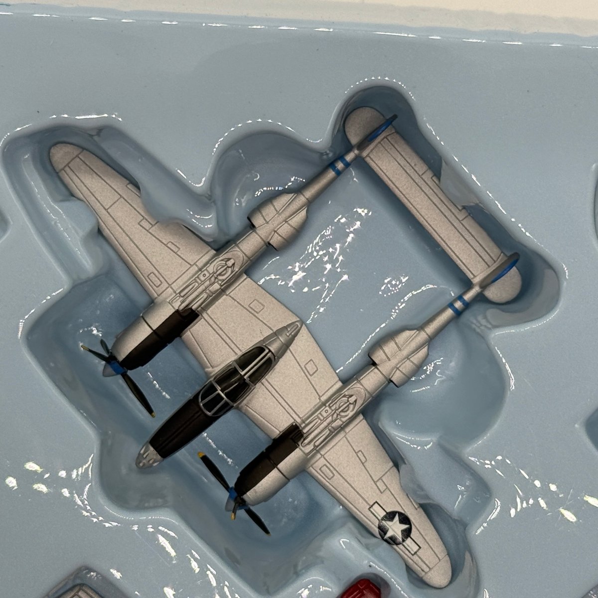 Corgi CSFS01006 Fighter Scramble Spitfire Zero P-51D Mustang Bf 109 P-38 Lightning F4U Corsair 6-Plane Set - Corgi