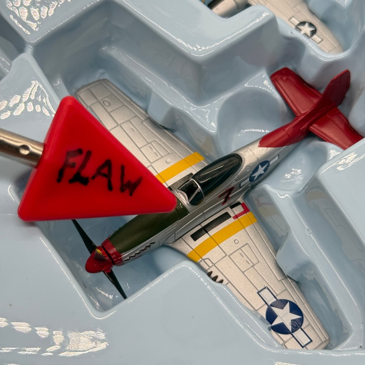 Corgi CSFS01006 Fighter Scramble Spitfire Zero P-51D Mustang Bf 109 P-38 Lightning F4U Corsair 6-Plane Set - Corgi