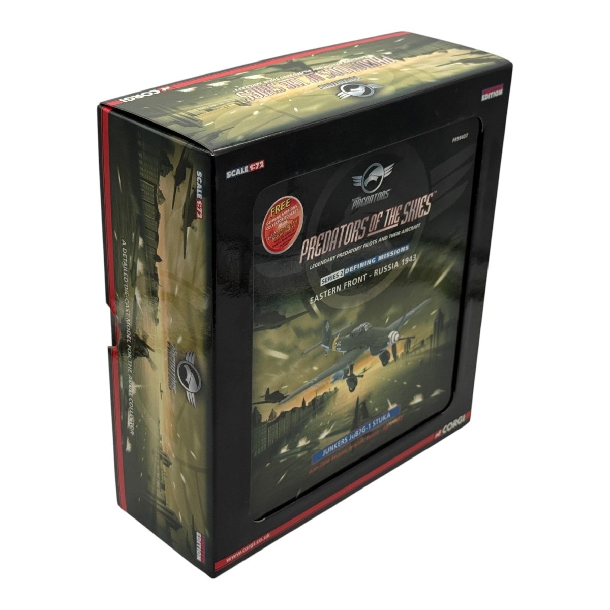 Corgi PR99407 1:72 Junkers Ju 87G-1 Stuka Luftwaffe Anti-Tank Section Briansk USSR April 1943 - Corgi