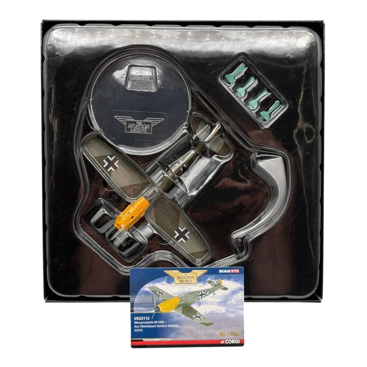 Corgi US32112 1:72 Messerschmitt Bf 109E Luftwaffe I./LG 2 Herbert Ihlefeld - Corgi