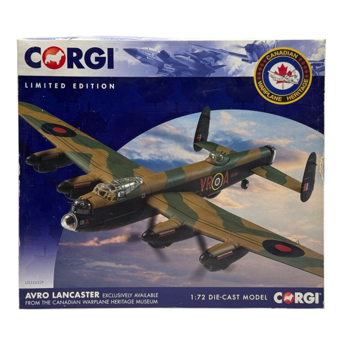 Corgi US32622F 1:72 Avro Lancaster RCAF No.419 Sqn Mynarski VC VR-A *ISSUES* - Corgi