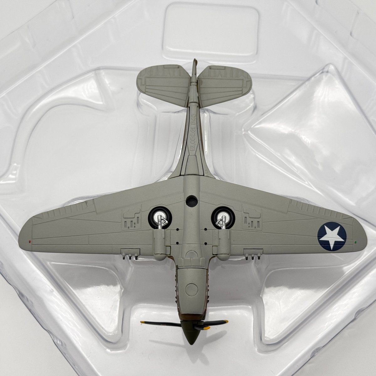 Corgi US35213 1:72 Curtiss P - 40E Warhawk USAAF 49th FG Texas Longhorn - Corgi
