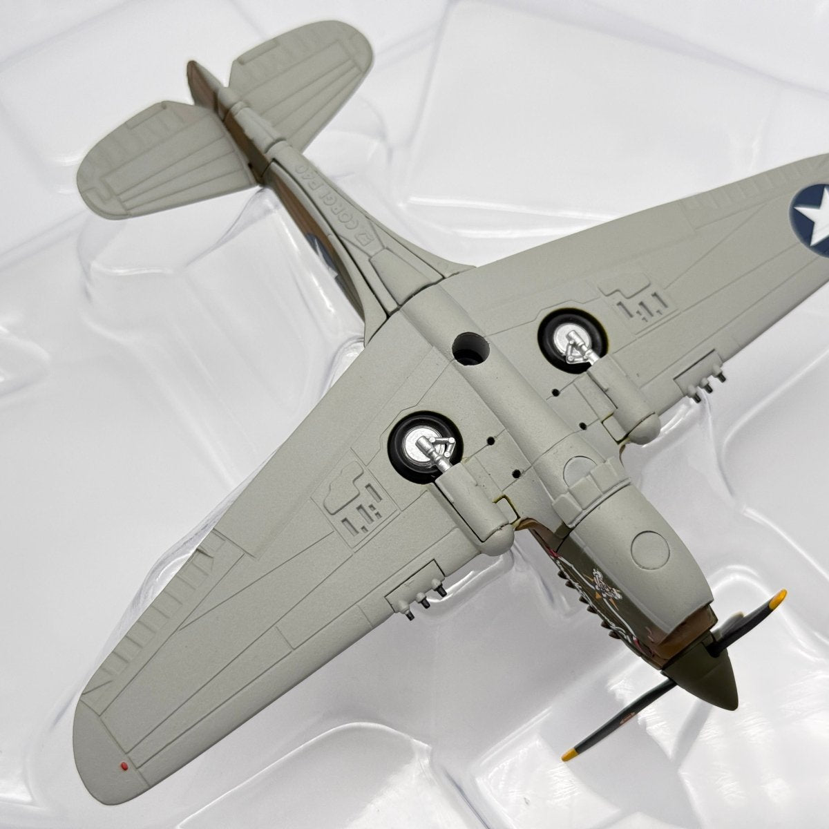Corgi US35213 1:72 Curtiss P - 40E Warhawk USAAF 49th FG Texas Longhorn - Corgi
