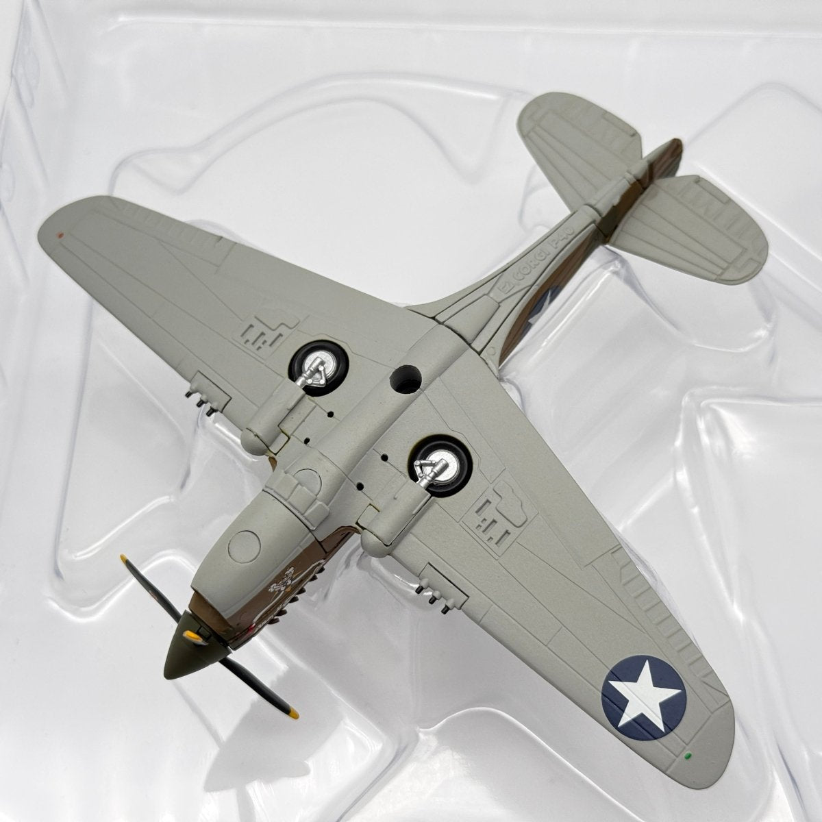 Corgi US35213 1:72 Curtiss P - 40E Warhawk USAAF 49th FG Texas Longhorn - Corgi