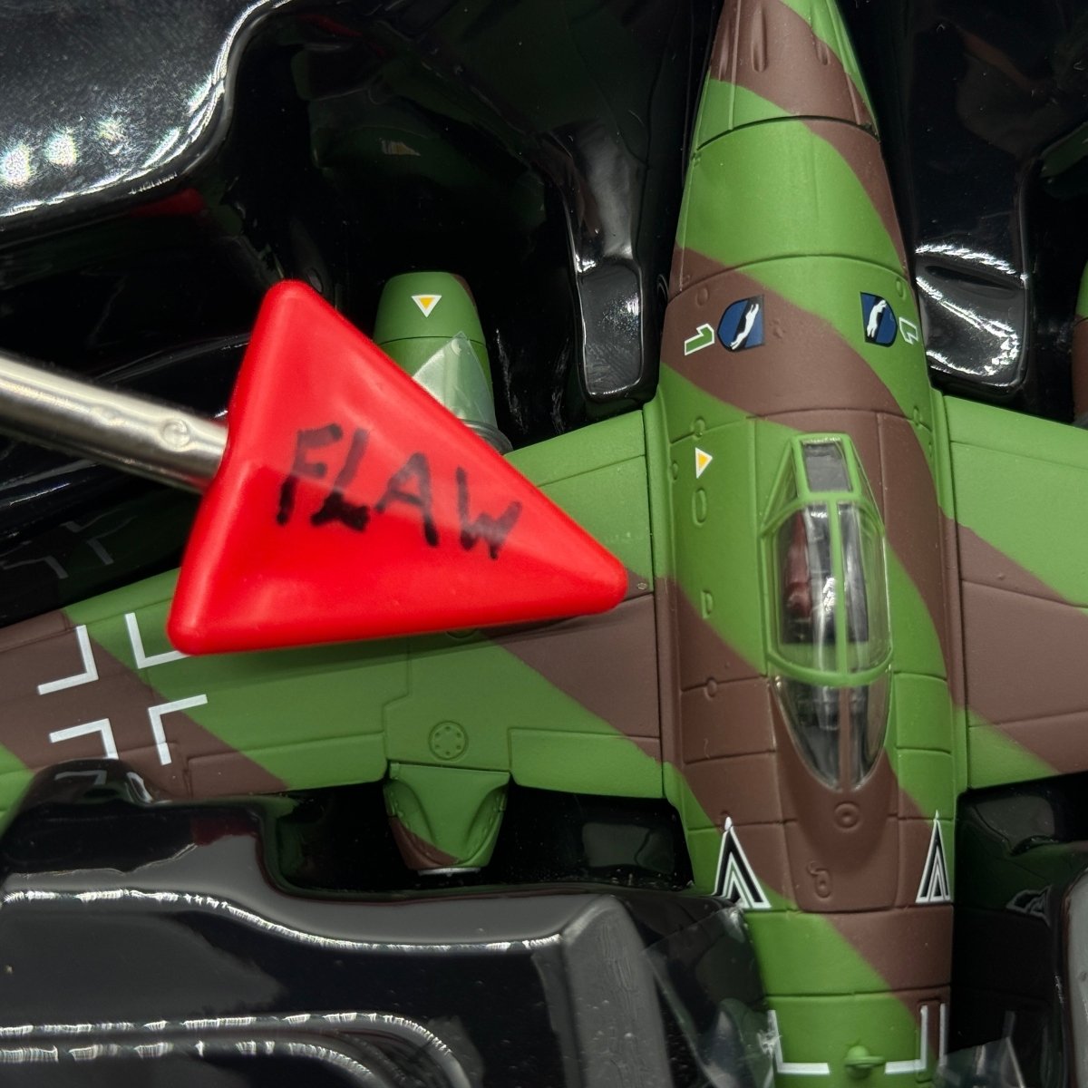 Corgi US35705 1:72 Messerschmitt Me 262A Luftwaffe III./JG 7 Green 1 Rudolf Sinner Germany 1945 - Corgi