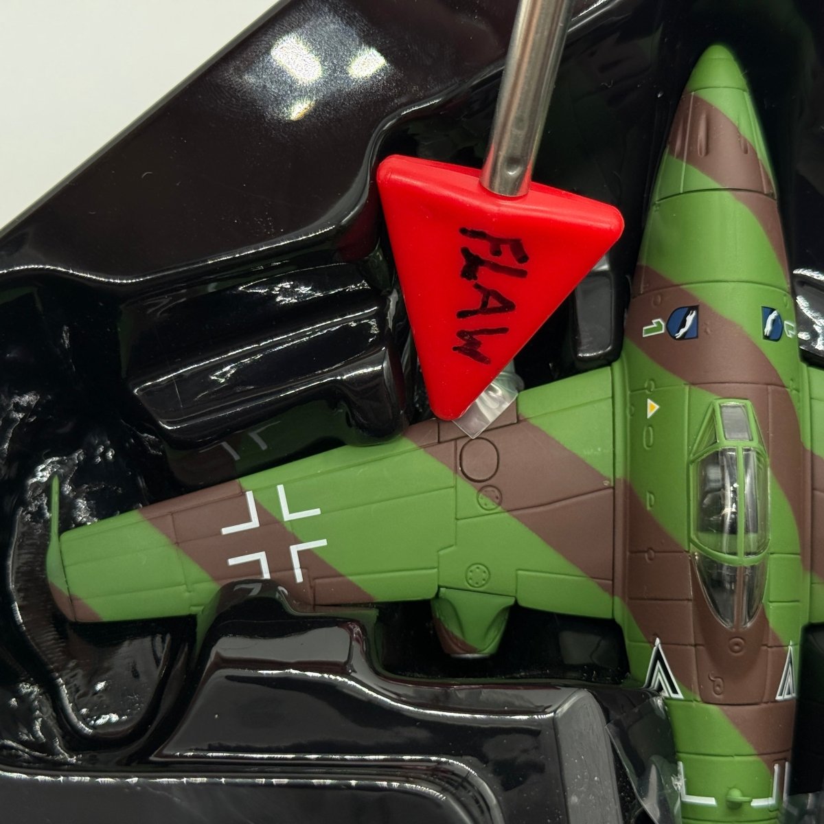 Corgi US35705 1:72 Messerschmitt Me 262A Luftwaffe III./JG 7 Green 1 Rudolf Sinner Germany 1945 - Corgi