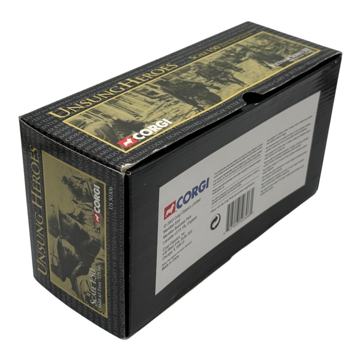 Corgi US50306 1:50 M48 Patton Tank USMC Vietnam TET Offensive 1968 - Corgi