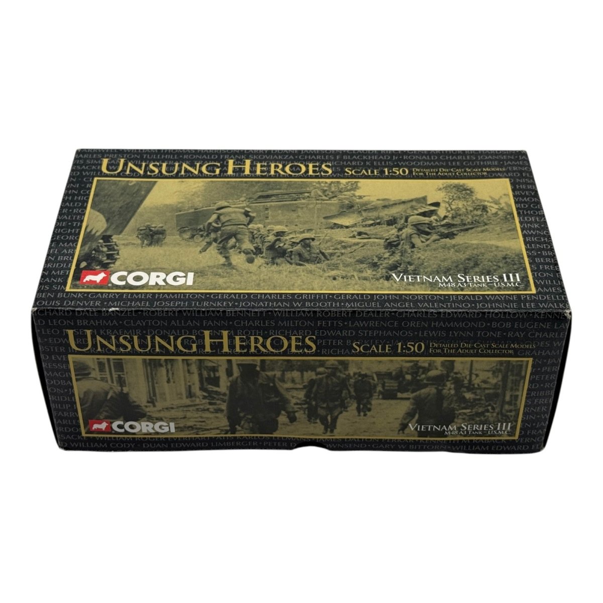 Corgi US50306 1:50 M48 Patton Tank USMC Vietnam TET Offensive 1968 - Corgi