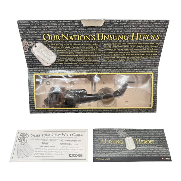 Corgi US50405 1:48 Bell UH-1C Huey Medevac US Army Unsung Heroes Vietnam Series II - Corgi