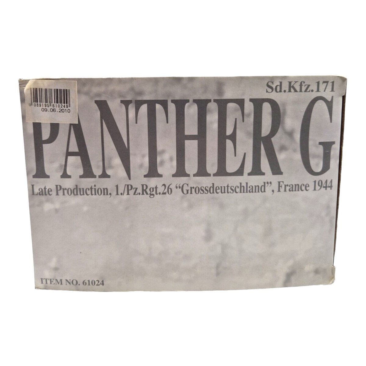 Dragon Armor 1:35 Panther G Late Production Grossdeutschland France 1944 #61024 - Dragon Models