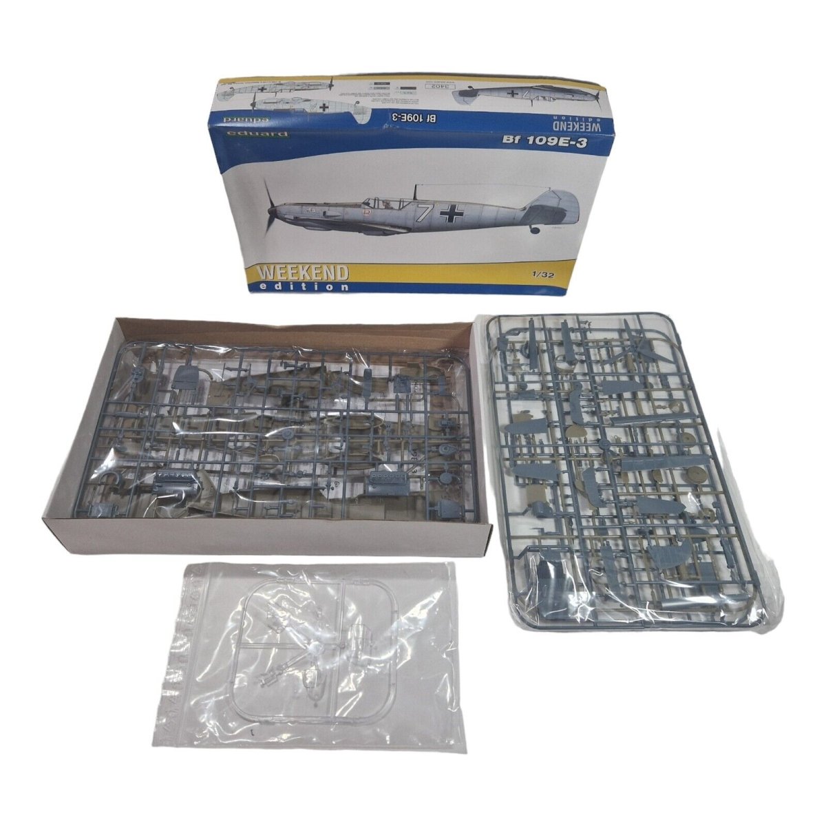 Eduard 1:32 Messerschmitt Bf 109e - 3 Weekend Edition Airplane Model Kit #3402 - Eduard