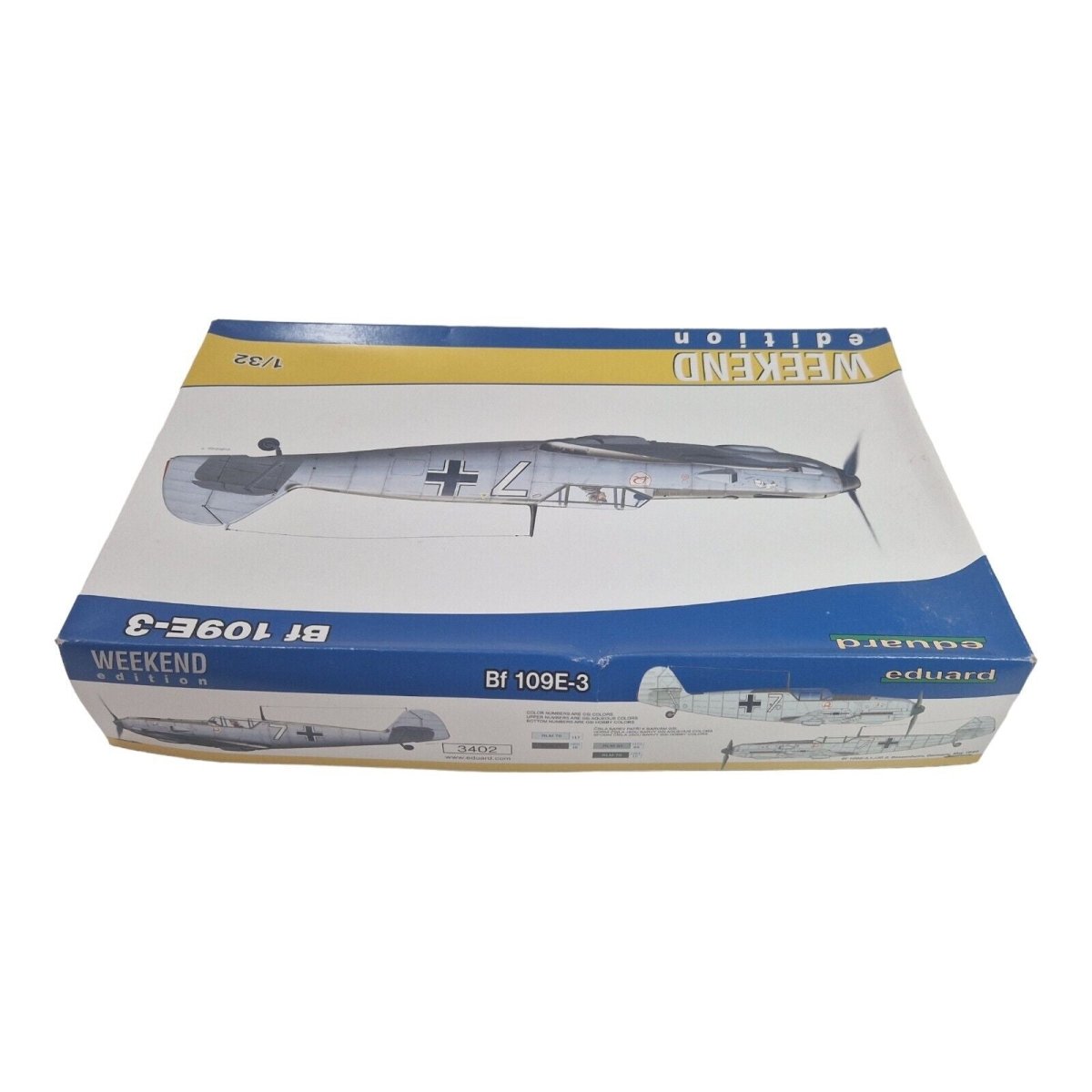 Eduard 1:32 Messerschmitt Bf 109e - 3 Weekend Edition Airplane Model Kit #3402 - Eduard