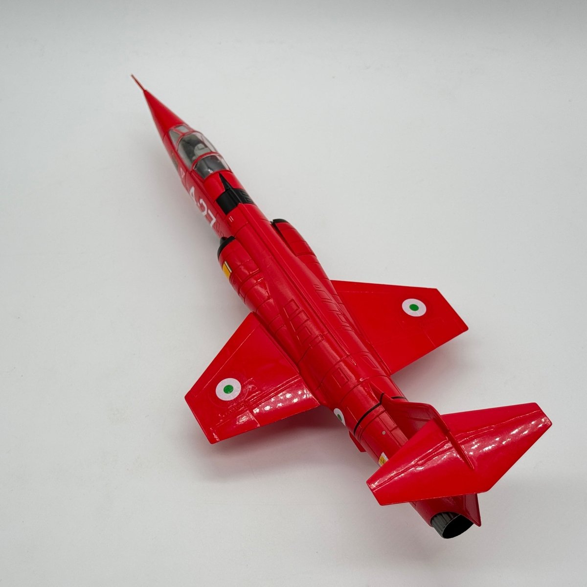 Franklin Mint 98124 1:48 Lockheed F-104G Starfighter Aeronautica Militare 4-27 Ferrari Red Special Scheme - Franklin Mint